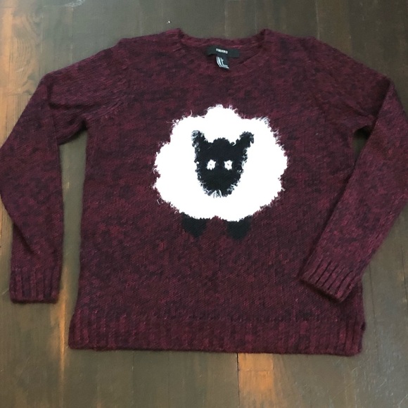 Forever 21 Sweaters - ❤️Forever21 red and black sheep sweater (S)